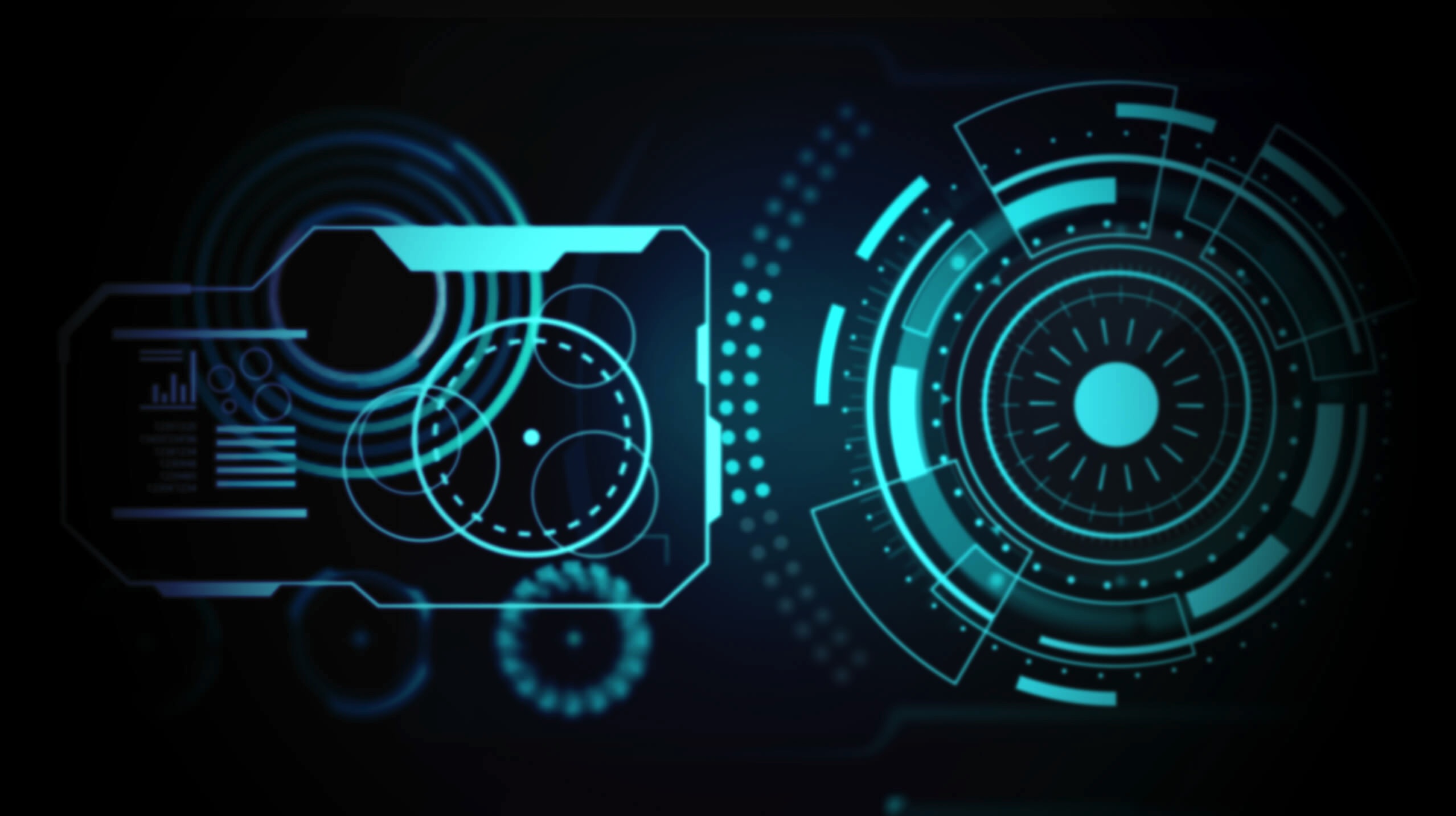 Image of computer screen showing virtual control systems